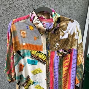Vintage Jam’s World Men’s Hawaiian style shirt